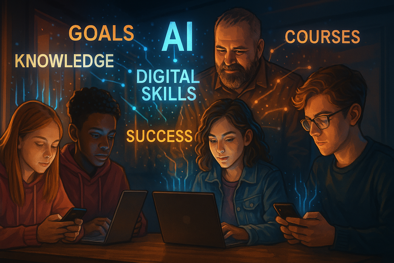 Learning AI & digital skills