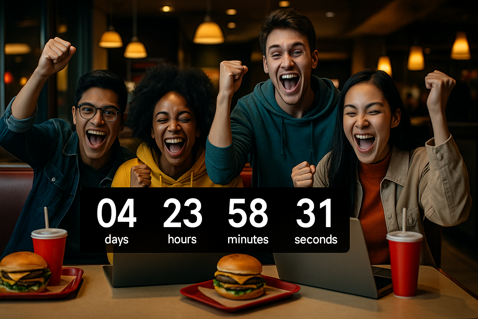 Countdown excitement