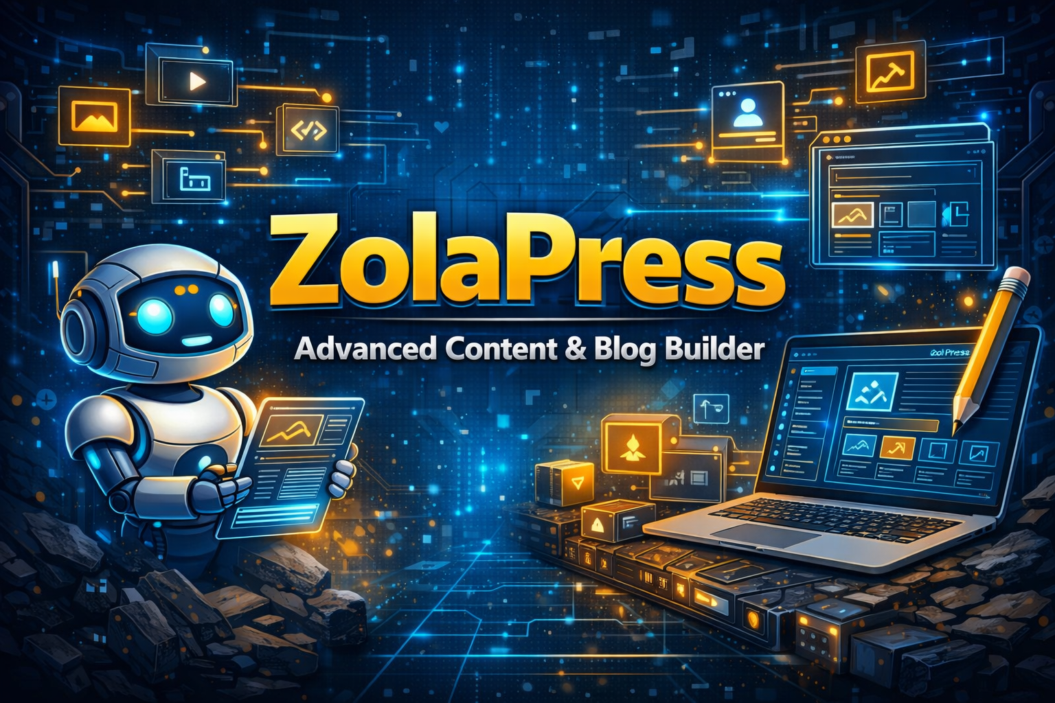 ZolaPress platform preview